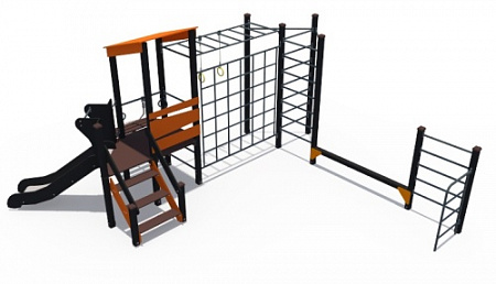 ДИО 10215 Игровой комплекс серии Геометрия (металлический скат Н-900)