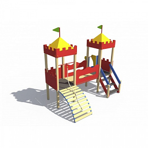 ДИО 02020 Детский игровой комплекс серии империя "Бастион" Н-900