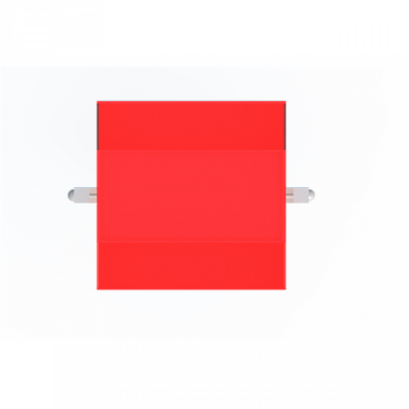 ДХО 01070 Урна металлическая с пепельницей красная