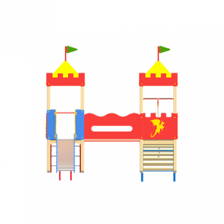 ДИО 02020 Детский игровой комплекс серии империя "Бастион" Н-900