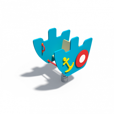 ИО 05270 Качалка на пружине Кораблик