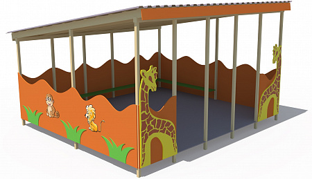 ТН 01171.1 Теневой навес (с Жирафом)