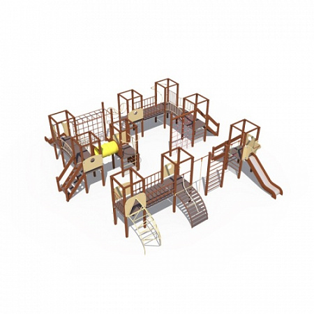 ДИО 09050 Игровой комплекс серии Геометрия с песочницей, Н-1200