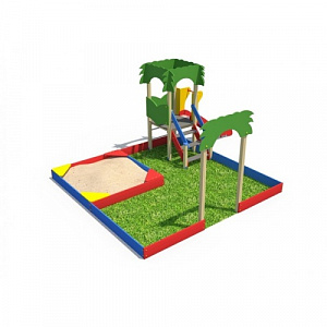 ИО 03110 Песочный дворик Тропики Н-1200