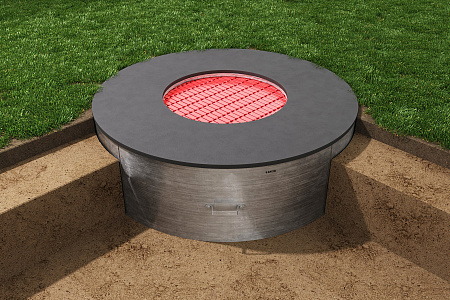 Встраиваемый батут Круг 135