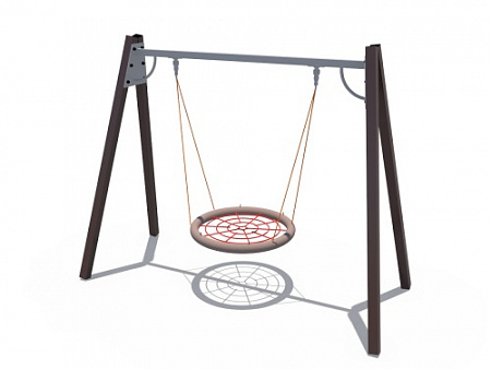 ИО 01052 Качели на металлических стойках Гнездо
