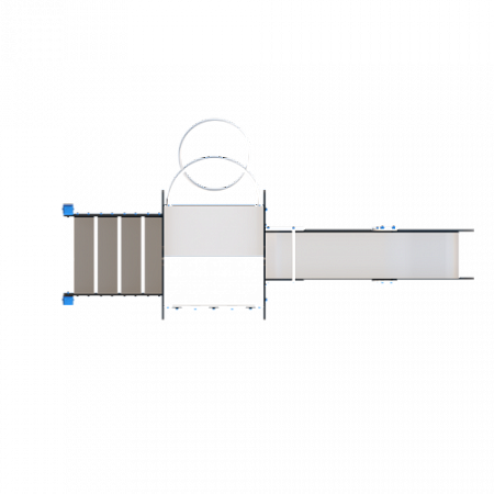 ДИО 03120 Детский игровой комплекс серии Домино Зебра Н-1200