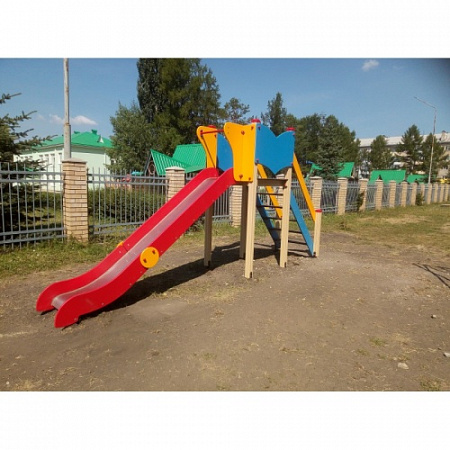 ИО 07060 Горка Детство Н-1500 (металлический скат)