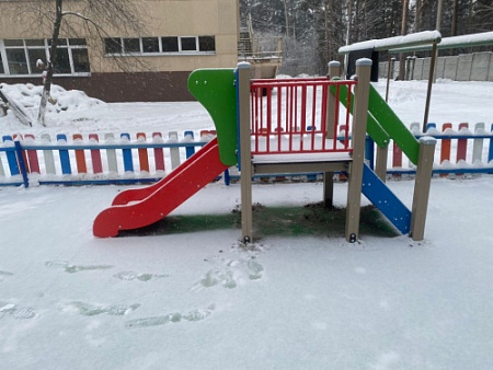 ИО 07110 Горка Калейдоскоп Н-750 (металлический скат)