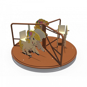 ИО 06120 Карусель Лошадки