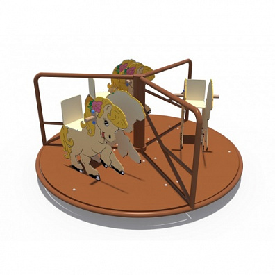 ИО 06120 Карусель Лошадки