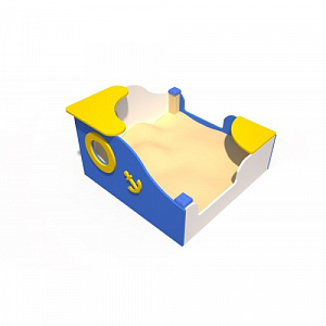 ИО 02240 Песочница Лодочка