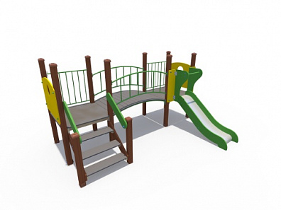 ДИО 08020 Игровой комплекс серии Поляна Н-750