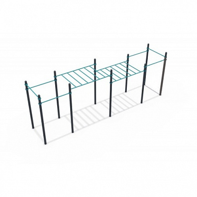 СОВ 01203 Воркаут (рукоход с турниками ГТО 89 мм)