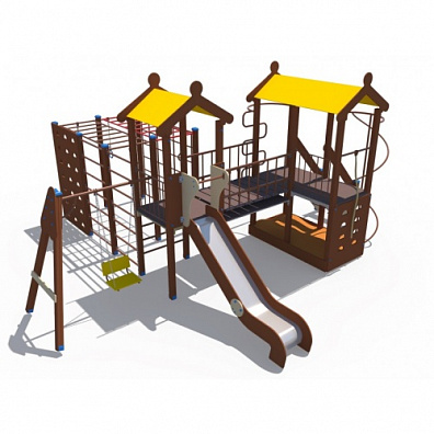 ДИО 04090 Детский игровой комплекс серии Браун Игропарк