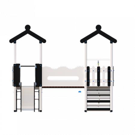 ДИО 03130 Детский игровой комплекс серии Домино Енот Н-1200