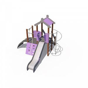 ДИО 10217 Игровой комплекс (металлический скат 1200)