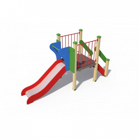 ИО 07110 Горка Калейдоскоп Н-750 (металлический скат)