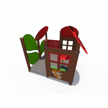 ДИФ 01321 Игровой домик Божья коровка