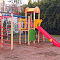 ДИО 03031 Детский игровой комплекс серии солнышко "Игра" (скат металлический) Н-1500