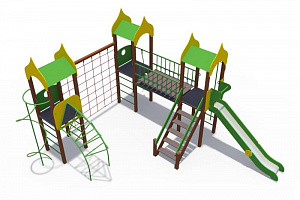 ДИО 08050 Игровой комплекс серии Поляна Н-1500