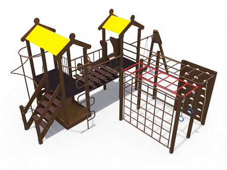 ДИО 04090 Детский игровой комплекс серии Браун Игропарк