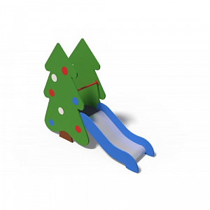 ИО 07150 Горка Ёлочка Н-620 (металлический скат)