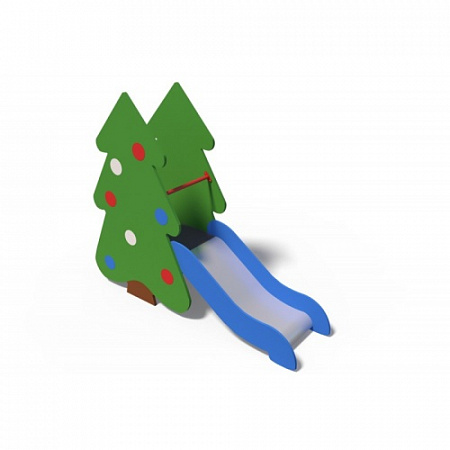 ИО 07150 Горка Ёлочка Н-620 (металлический скат)