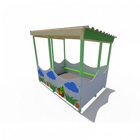 ДИФ 01330 Беседка Лужайка