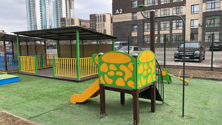 ДИО 04080 Детский игровой комплекс серии Браун Черепашка Н-750