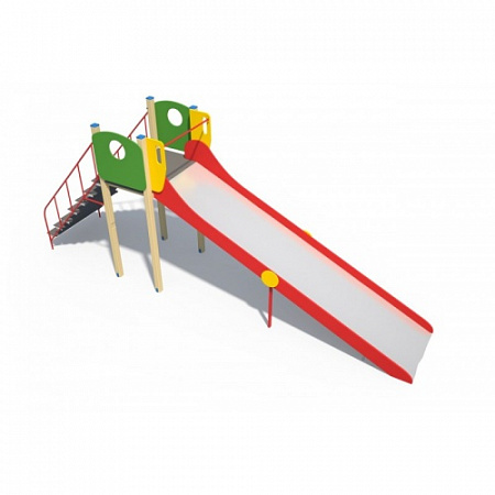 ИО 07040 Горка зимняя Забава Н-1500 (покрытие ската- дерево)
