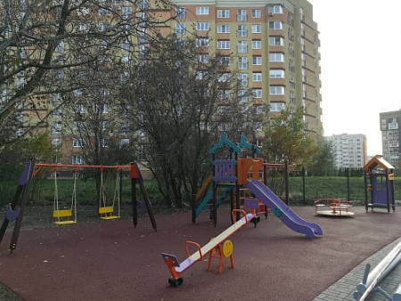 ДИО 04109 Детский игровой комплекс с металлическим скатом Н-1200