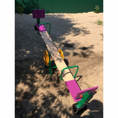 ИО 04071 Балансир фиолетовый Смайлик