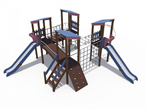 ДИО 10114 Игровой комплекс (серии Геометрия с металлическими скатами Н-1500)