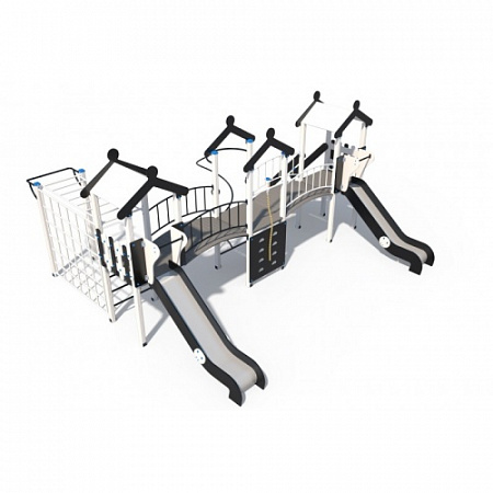 ДИО 03140 Детский игровой комплекс серии Домино Северный Мишка Н-1500 и Н-1200