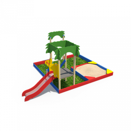 ИО 03110 Песочный дворик Тропики Н-1200