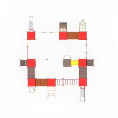 ДИО 05056 Игровой комплекс серии Городские кварталы Н-1200