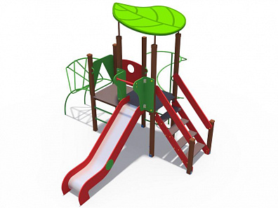 ДИО 10100 Игровой комплекс (серии каштан с металлическим скатом Н-1200)