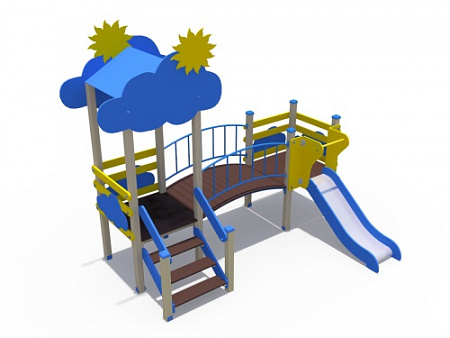 ДИО 04102 Детский игровой комплекс Облачко Н-750