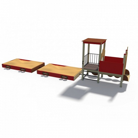 ИО 03170 Песочный дворик Паровозик