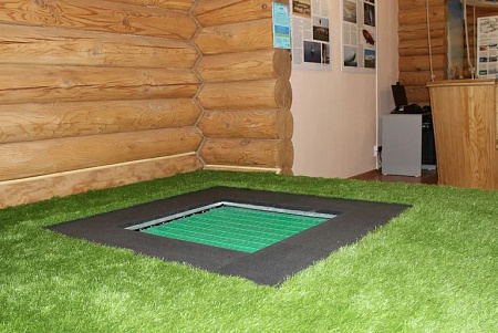 Встраиваемый батут Квадрат 160