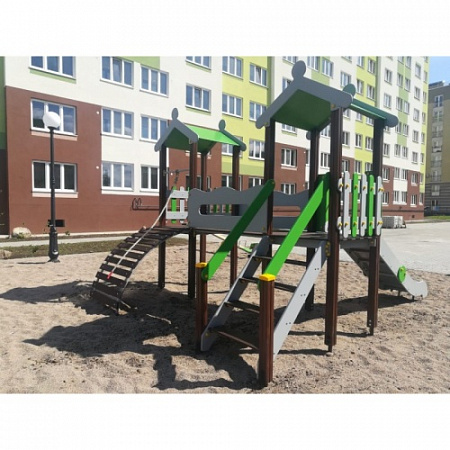 ДИО 03130 Детский игровой комплекс серии Домино Енот Н-1200