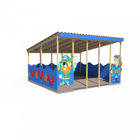 ТН 01020 Теневой навес Пират мини