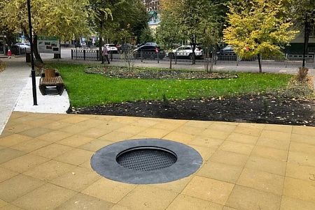 Встраиваемый батут Круг 135