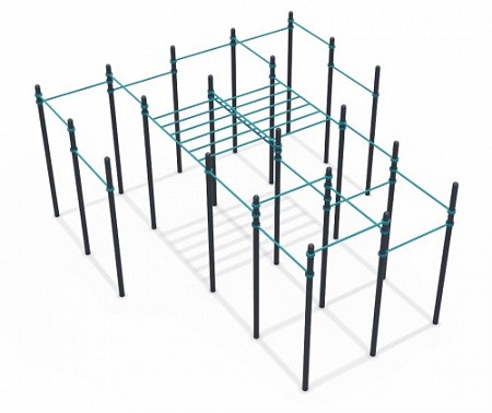 СОВ 01205 Воркаут (комплекс турников, рукоходов ГТО 89 мм)