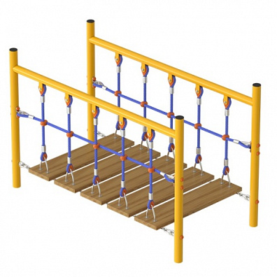 СДО 08050 Веревочный мостик