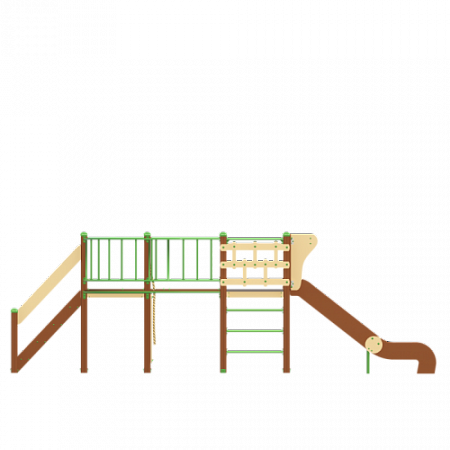 ДИО 04050 Детский игровой комплекс серии Браун Встречные мосты Н-1200