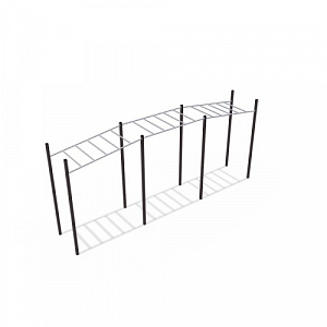 СОВ 04400 Кроссфит Рукоход тройной