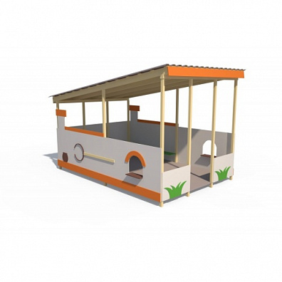 ТН 01130 Теневой навес печка-мини