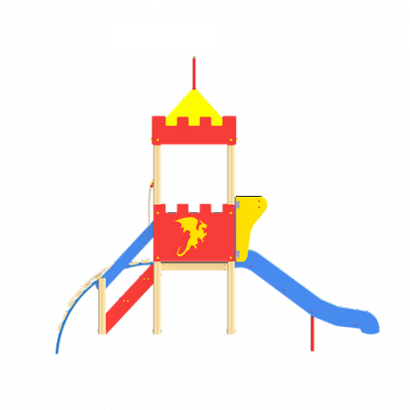 ДИО 02020 Детский игровой комплекс серии империя "Бастион" Н-900